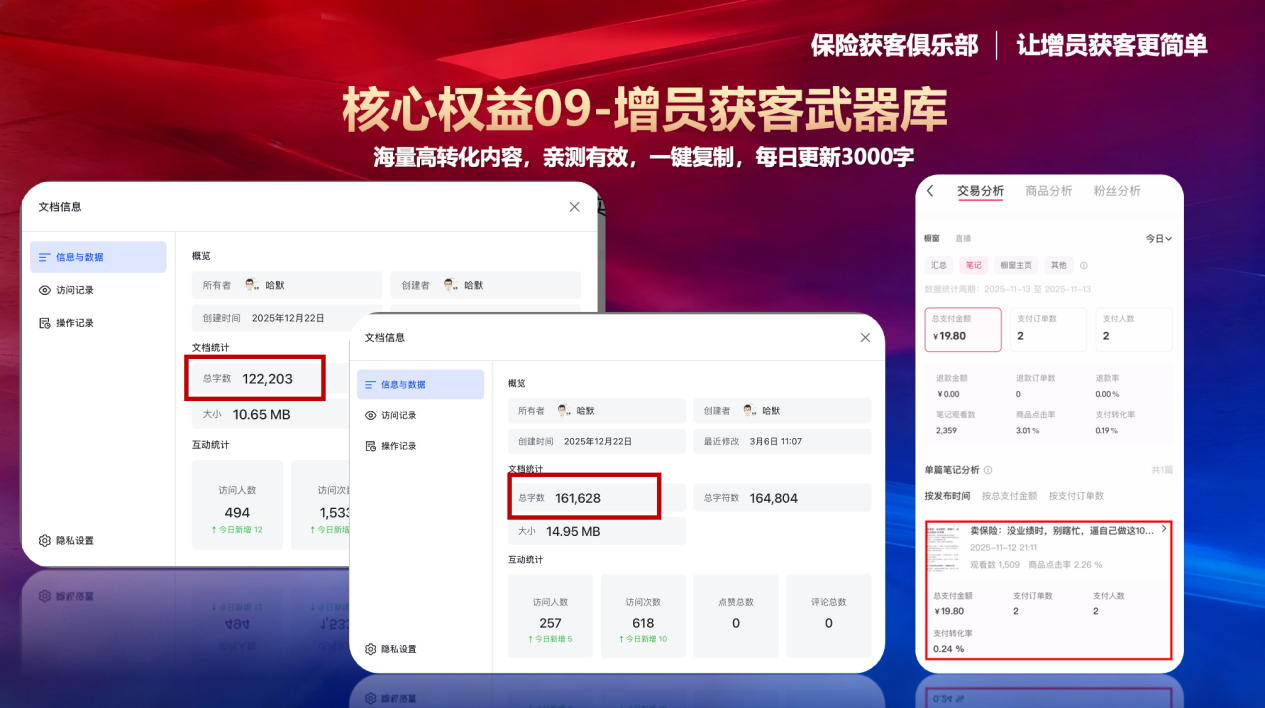 权益09:增员获客武器库